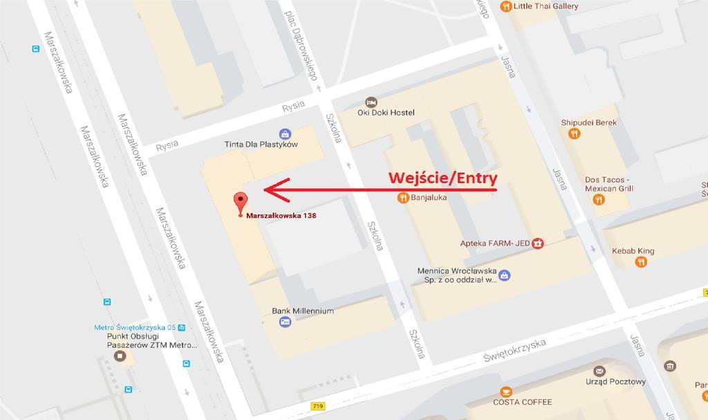 ורשה Marszalkowska Apartament 138 מראה חיצוני תמונה